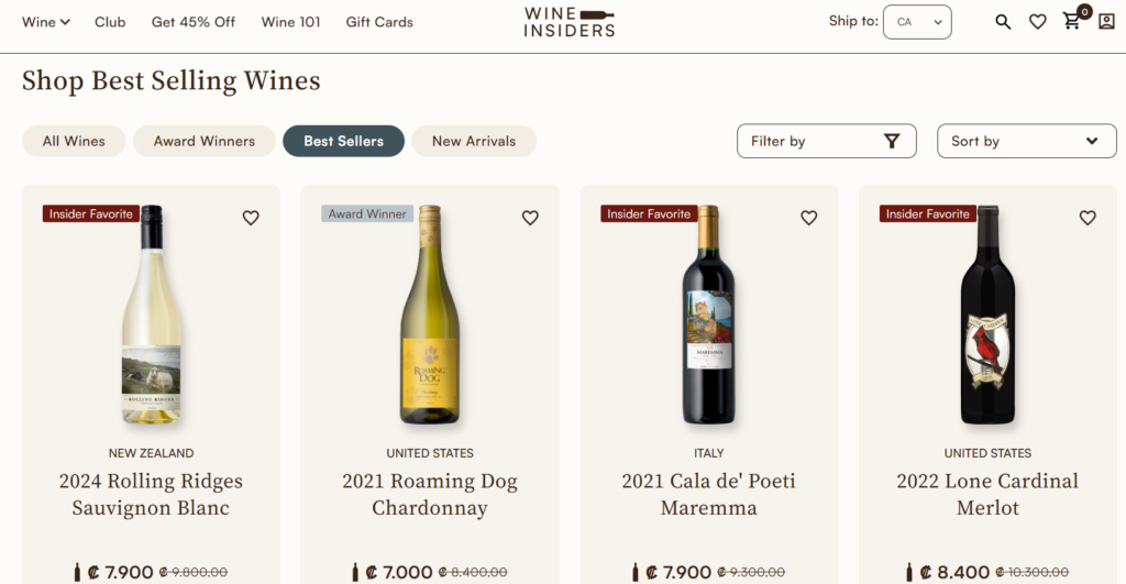 wine insiders best wines